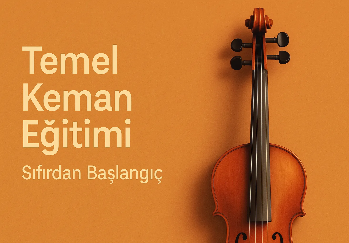 Temel Keman Eğitimi: Sıfırdan Başlangıç (12 Ders)