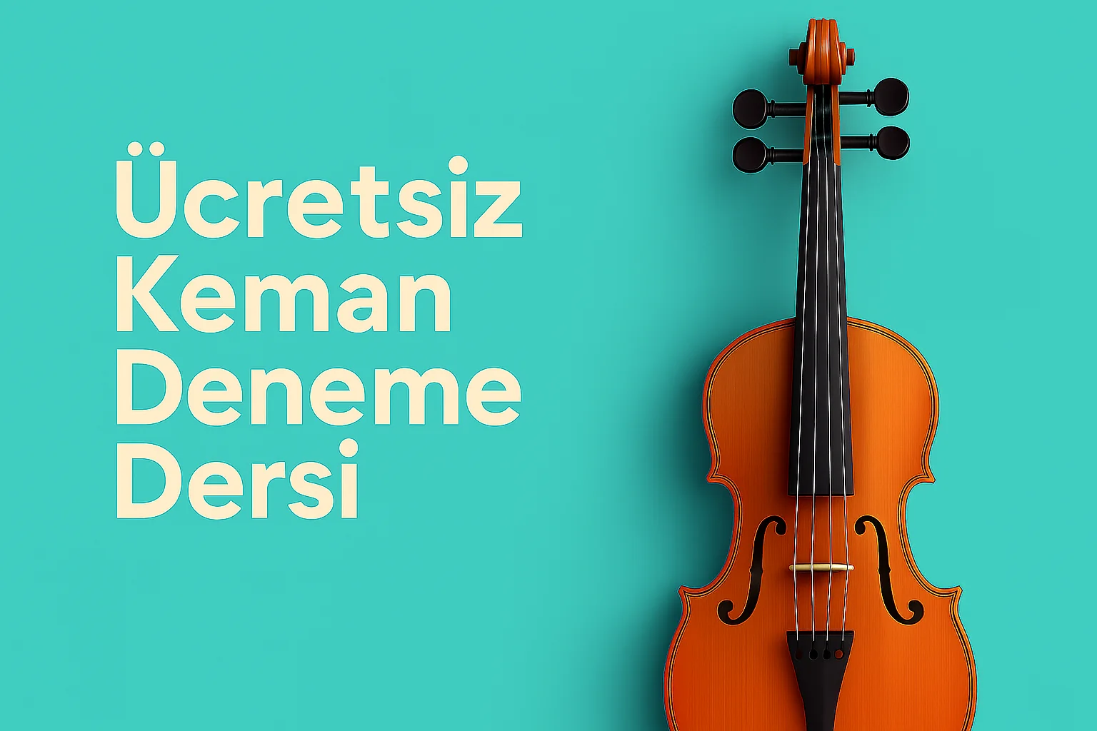 Ücretsiz Keman Deneme Dersi (14 Aralık)